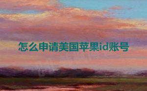 怎么申请美国苹果id账号?2023美区Apple ID完美注册教程亲测可用-庆虎资源网